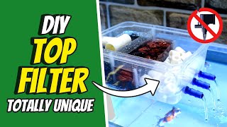 How to Make an Amazing DIY Top Filter for Your Aquarium at Home