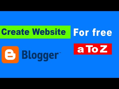 How to Create Blogger Account A to Z-2022 | How To Create Blogger Account For Free Website Ash Nirob