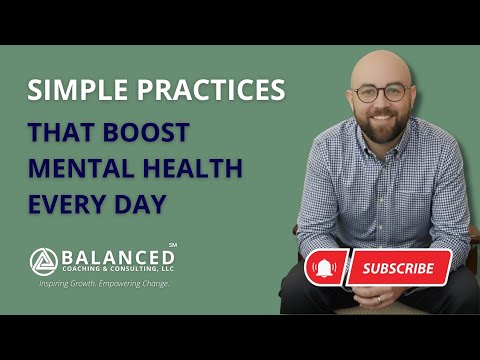 Try these simple steps and watch your mental health change!