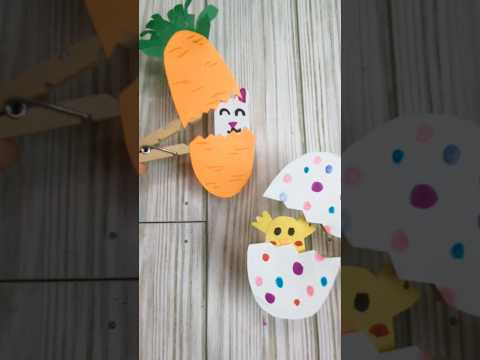 EASTER EGG SURPRISES 🐇🐣#artsandcrafts #eastercrafts #diycrafts #art #5minutecrafts #shorts #easter