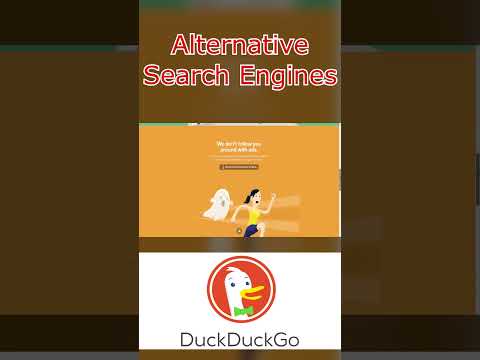 Alternative Search Engines - DuckDuckGo #shorts #searchengines #duckduckgo