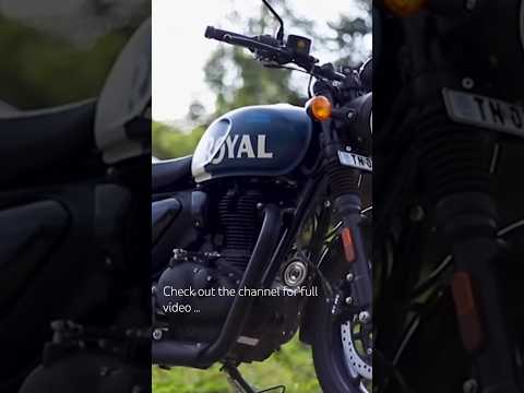 Hunter 350 milage ... #bikereview #automobile #royalenfield