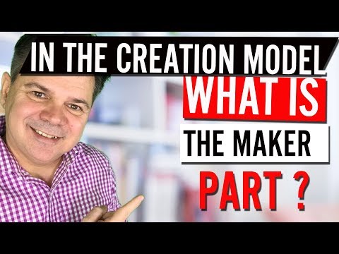 In the creation model, What is THE MAKER ?