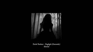 daylight (cinematic) - slowed - david kushner
