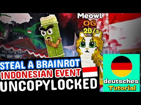 🦉NEUES Indonesia Event Steal a Brainrot Uncopylocked einfach kopieren | Roblox Studio Deutsch
