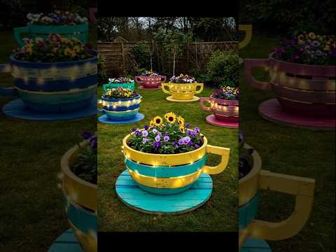 💚 DIY Vertical Garden in 30 Seconds!  #garden #diygarden