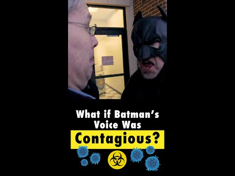 What if Batman's Voice Was Contagious #shorts
