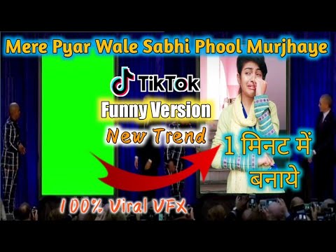 Mere Pyar Wale Sabhi Phool Murjhaye Tik Tok || Beauty Khan vfx Video || Biswa Technology Gyan