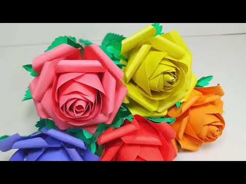 Step-by-Step Guide: Crafting a Stunning Paper Origami Rose