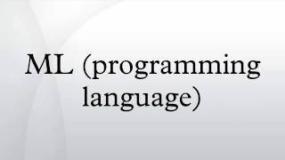 ML (programming language)