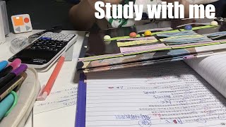 STUDY WITH ME 2hrs | Background noise,no music,no break | ASMR | real time｜motivation