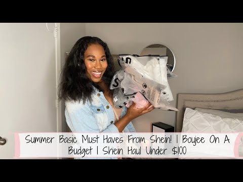 Summer Basic Must Haves From Shein! | How I Style My Favorite  Bags | Shein Haul Under $100