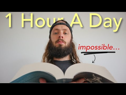 I Attempted Reading 1 Hour A Day For A Month...(It Was Harder Than I Thought)