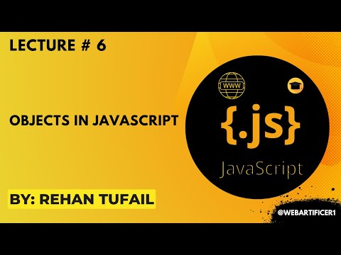 JavaScript Objects tutorial in Urdu/ Hindi