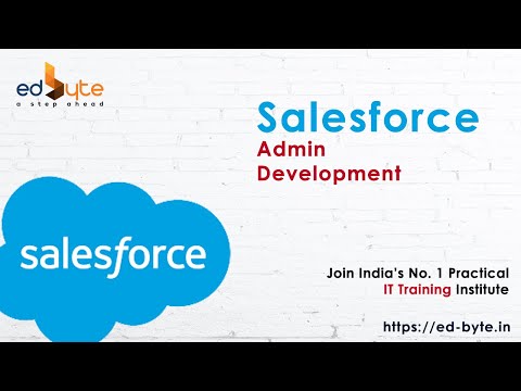 What is Salesforce? Why it is Required? EdByte | @edbyte
