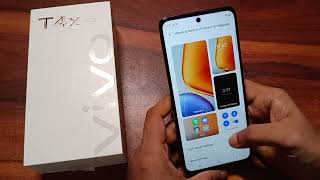 Vivo T4x 5G Me screen lock kaise lagaen | how to setup screen Lock password 🔒?