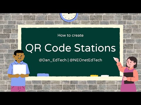 How to Make QR Code Station Rotations