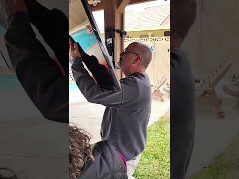 TV mount for gazebo