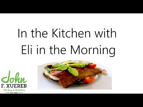 In the Kitchen with Eli in the Morning | John F. Xuereb