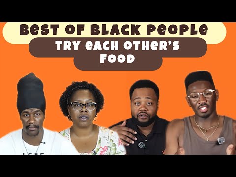 😂 Best of Black People Trying Each Other’s Food | Whose Plate Smacks?! Top Moments 🍴🔥
