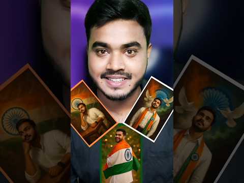 Independence Day Trending Photo কীভাবে বানাবে 🔥|| 15th August Ai Photo 🇮🇳 #trending #viralshorts