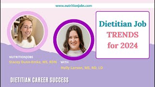 Dietitian Job Trends 2024