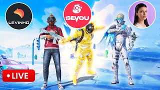 🔴 LEVINHO with  ⁨@Sevou &@notzetti   | PUBG MOBILE 🔴 #BlackFriday2025 #VectorGhost