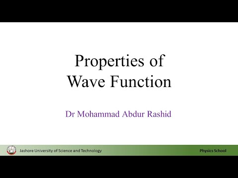 QM01: Properties of Valid Wave Function [বাংলা]