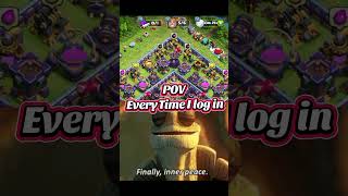 Nostalgic moment of the game #satisfying #coc #clashon