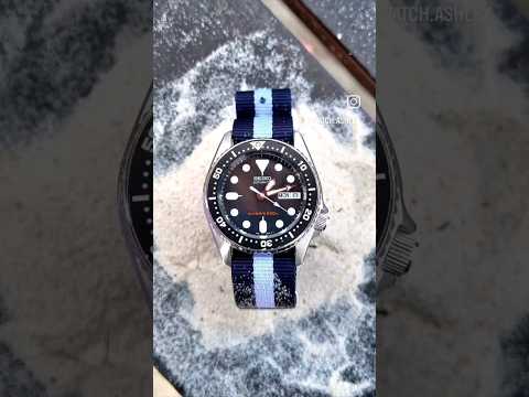 Seiko SKX013 in its habitat - the sea. #shorts