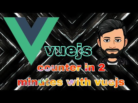 Create a Simple Counter App with Vue.js | Vue.js Project Tutorial for Beginners.