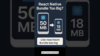 Shrink Your React Native App Size FAST (5 Pro Techniques) #reactnative #mobileappdevelopment