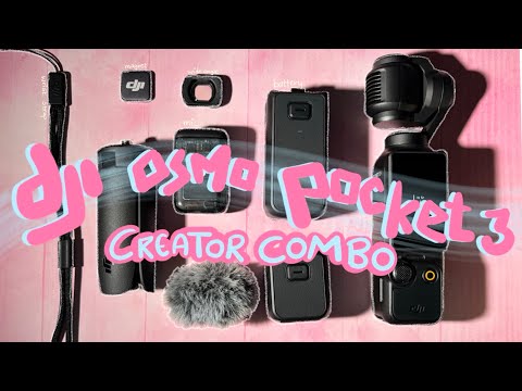 DJI OSMO POCKET 3 ☯︎unboxing video☯︎ ・creators combo・