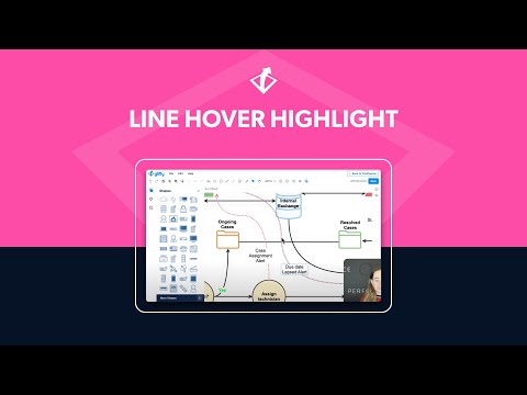 [Gliffy Update] Line Hover Highlight