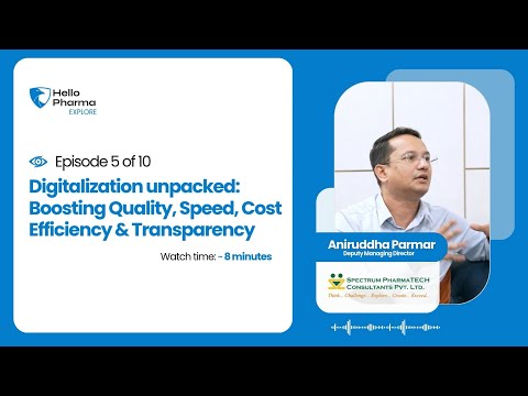 Episode 5 of 10 | Digitalization Unpacked with Mr. R. S. Swaminathan & Mr. Aniruddha Parmar
