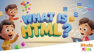 What is HTML? 🕸️💡 | Biuda Kids Code the Web!