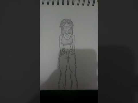 sketch of girl|¦| Like and subscribe