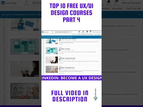 TOP 10 FREE UX/UI DESIGN COURSES | Pt. Four (2023)
