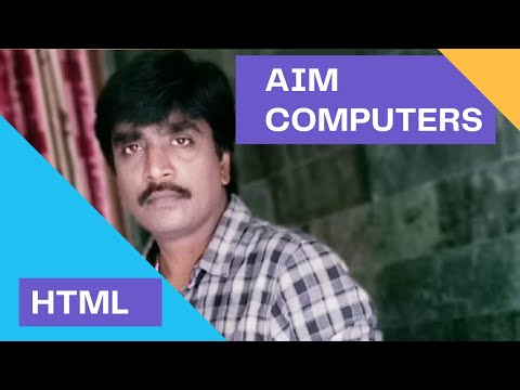 TABLES IN HTML