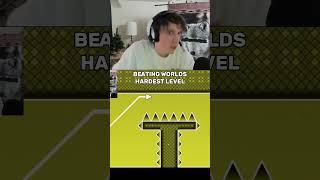 First person TO EVER BEAT worlds HARDEST level