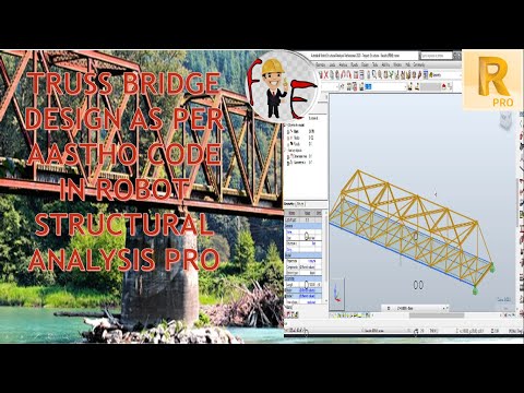 Truss bridge design | Truss bridge design as per AASHTO | Truss bridge Design and analysis