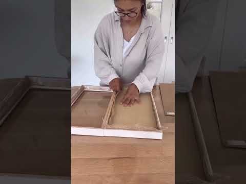 Sundays crafts with IKEA RIBBA frames