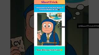 I Downloaded the Wrong Ninja Hattori 😂 | #CorporateLife #WorkFromHome #Relatable #Shorts