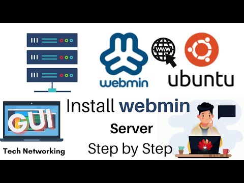 GUI webmin Install In ubuntu  Server Step by Step  | TechNetworking