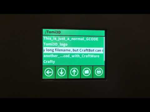 CraftBot Firmware & LCD test