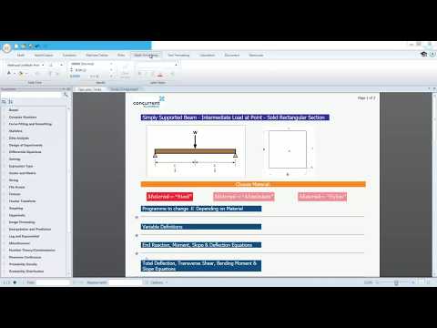Tips and Tricks in MathCAD 4.0