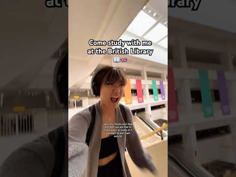 Come study w/ me at the British Library | #london #university #travel #travelvlog #studyabroad