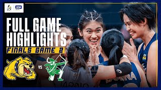 NU vs. DLSU | FULL GAME HIGHLIGHTS | UAAP SEASON 87 WOMEN’S VOLLEYBALL FINALS GAME 2 | MAY 14, 2025