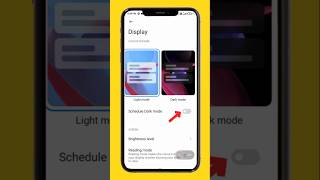 Redmi mobile dark mode | redmi mobile dark theme setting | redmi dark mode | #short #ytshorts #viral
