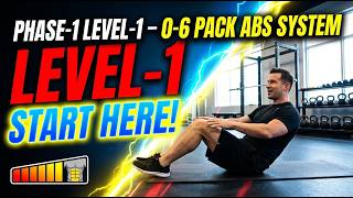 Phase-1 Level-1 🔥 Beginner Abs Workout | Tyler Bramlett’s 0-6 Pack Abs System